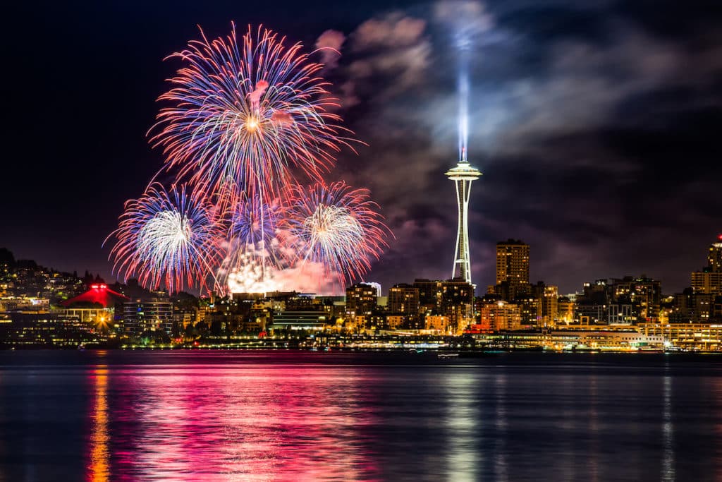 fourth of july fireworks seattle