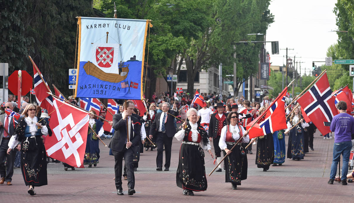 17th of may norwegian parade in ballard