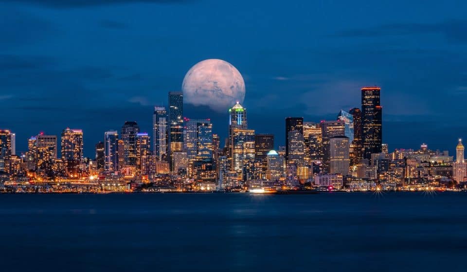 The Biggest, Brightest Supermoon Of The Year Will Light Up Seattle Wednesday Night