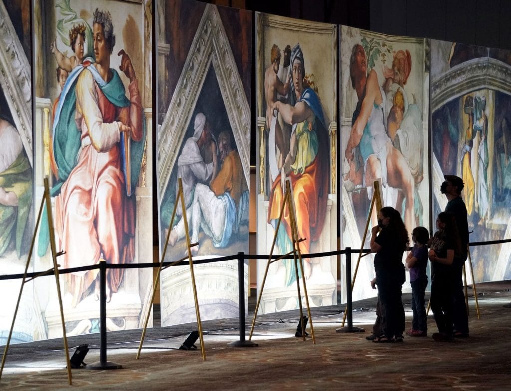 This Breathtaking Life-Size Sistine Chapel Exhibition Is Heading To Seattle