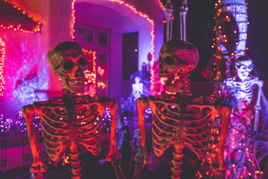 halloween skeletons in seattle
