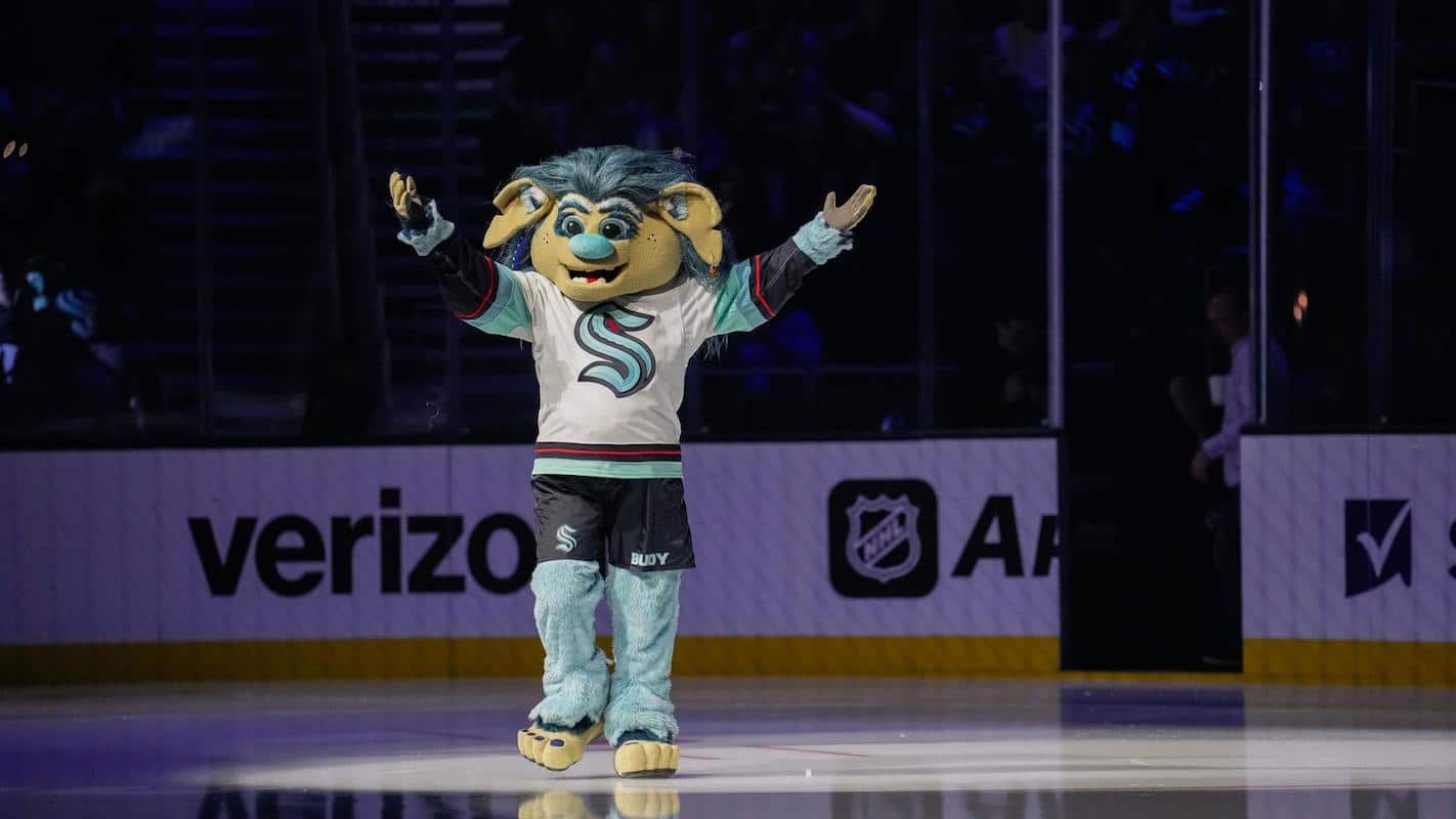 Kraken introduce new mascot, earn third straight preseason shutout