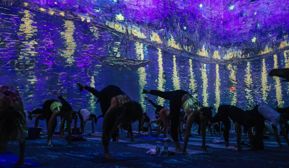 Find Your Inner Zen With This Magical Yoga Class At Van Gogh: The Immersive Experience