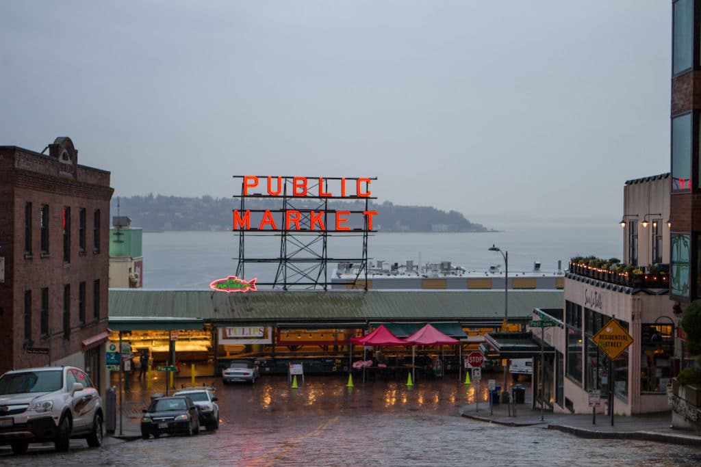 rainy day in seattle