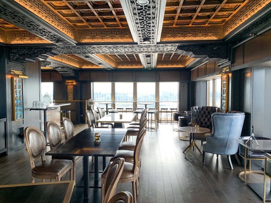 Smith tower observatory bar in seattle