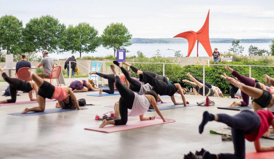 Join SAM Body And Mind For Free Yoga And More At Olympic Sculpture Park This Saturday