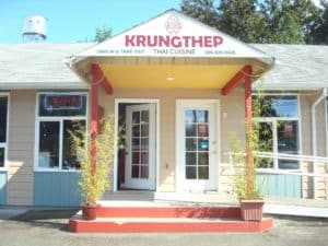 Exteriors to Krungthep Thai Cuisine in Seattle