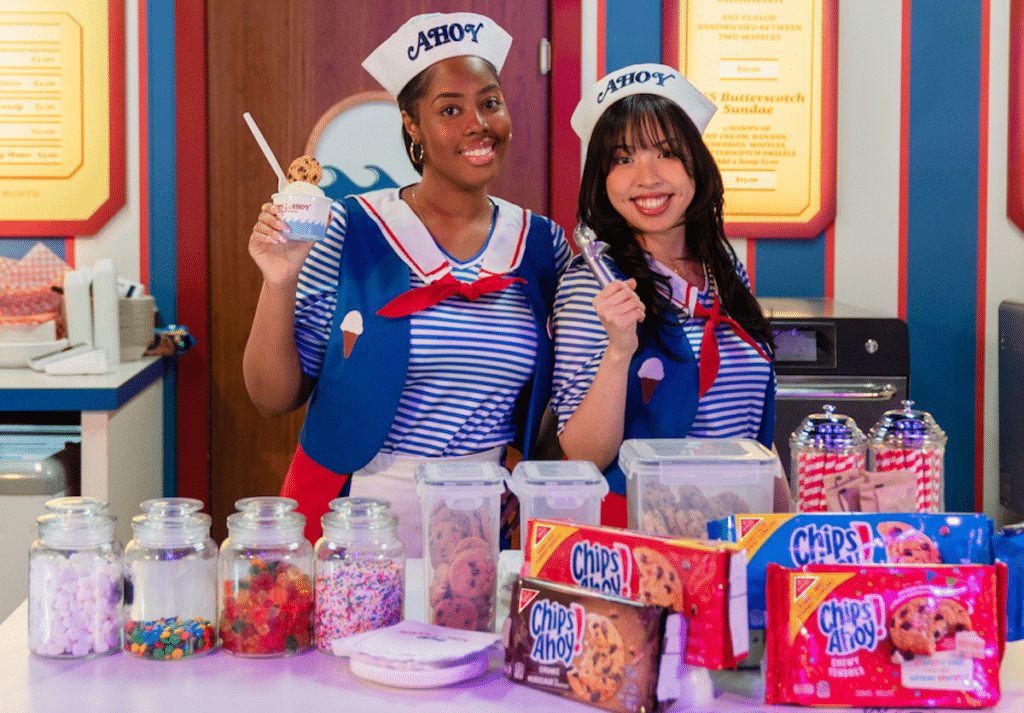 This Stranger Things Ice Cream Parlor Is Now Serving CHIPS AHOY! Cookies
